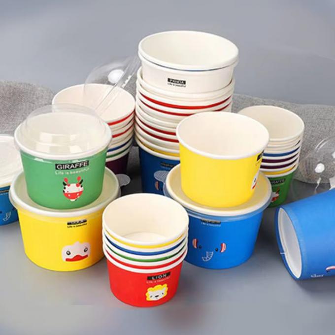 Custom Biodegradable Eco-Friendly Take Away Paper Bowl Food Container Kraft Food Bowl Paper Customized Logo Paper Bowl 4