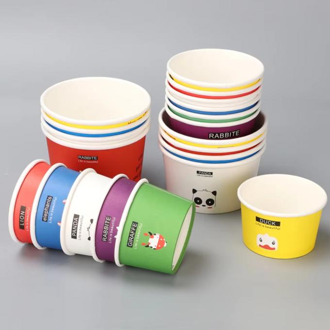 Custom Biodegradable Eco-Friendly Take Away Paper Bowl Food Container Kraft Food Bowl Paper Customized Logo Paper Bowl 6