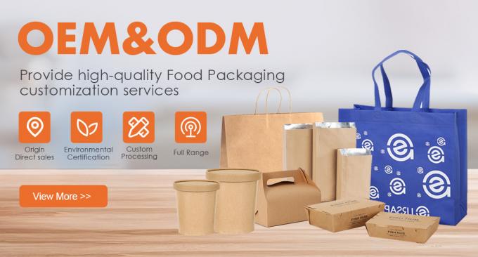 New Style Custom Sized Burger Packing Box Food Grade Printed Corrugated Kraft Paperboard Matt Lamination for Hamburg Packaging 0