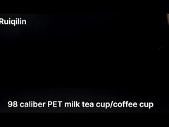 Disposable 20oz PLA Clear Cup With Lid Customized Logo Acceptable