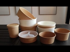 Food Grade 500 750 1000 1100 1300 1500ml Take Away Bowl With Lids Packing Fast Food Salad Bowls